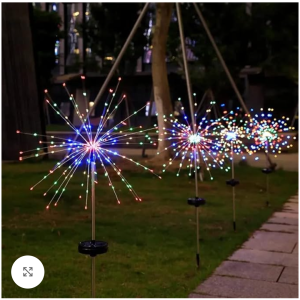 Instalatie LED panou solar, tip papadie, iluminare RGB, IP65