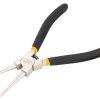 Cleste cu varf drept pentru inele siguranta, 180 mm, inele interioare, Tolsen