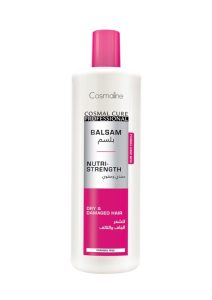 Balsam de par Profesional Cosmaline - Nutri Strength, Infuzat cu ulei de argan si jojoba, pentru par uscat si deteriorat , 500 ml