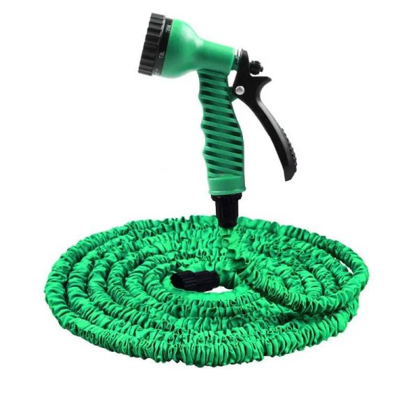 Furtun extensibil de gradina cu pistol multifunctional pentru udat, 15 m - imagine 7