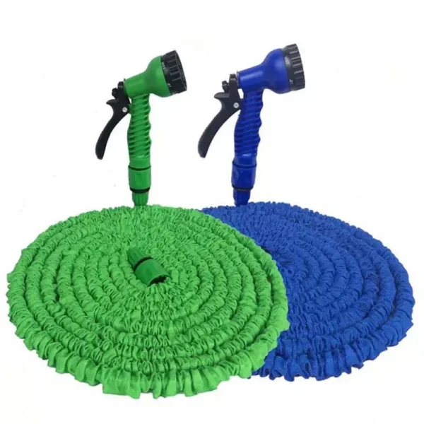 Furtun extensibil de gradina cu pistol multifunctional pentru udat, 60 m - imagine 2
