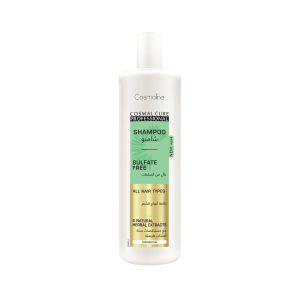 Sampon Profesional Cosmaline fara sulfati, Infuzat cu 6 extracte naturale din plante, Ofera vitalitatea naturală, culoare și umiditatea părului, 500 ml