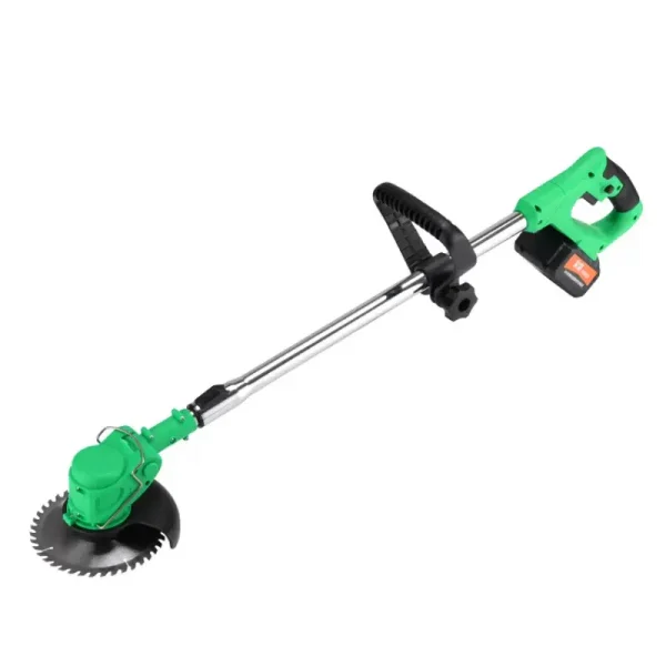Motocoasa Electrica cu 2 Acumulatori 48V,Autonomie 4 ore 13000 mAh, Accesorii Incluse, Brat Extensibil, 9 Lame Diferite - imagine 3