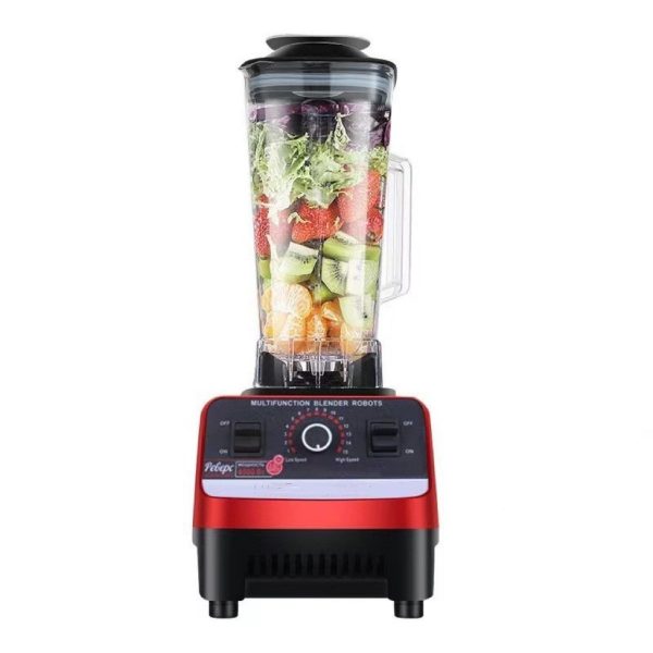 Blender Profesional 2L, 2000W, 15 Trepte de Viteză, 2 în 1, Funcție Autocurățare, Mixare Rapidă - imagine 3
