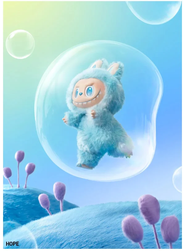 Jucarie din plus Labubu, sezon 3, Seria, Big into Energy, Blind box, 16 cm, cutie surpriză - imagine 9