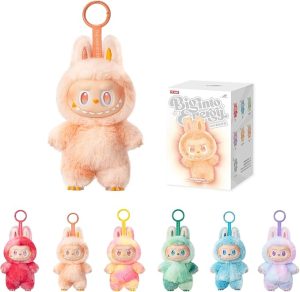 Jucarie din plus Labubu, sezon 3, Seria, Big into Energy, Blind box, 16 cm, cutie surpriză