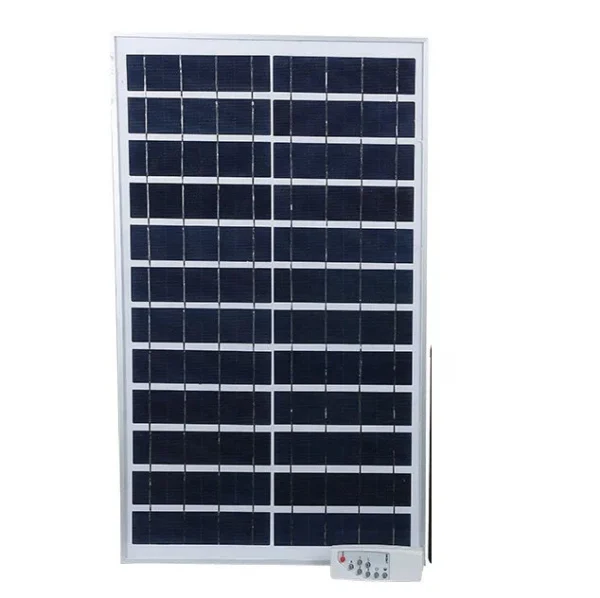 Lampa solara Stradala LED Jortan 400W, Telecomanda, Senzor de Lumina, Senzor de Miscare, Lumina rece, Stalp metalic inclus, Autonomie mare, Rezistenta la apa, Multiple functii de programare - imagine 9
