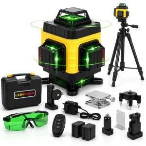 nivela laser profesionala cu accesorii incluse