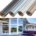Set 3x Autocolant Geamuri 300x60 cm, Protecție UV și Lumină Solară, Folie Anti-UV Autoadezivă