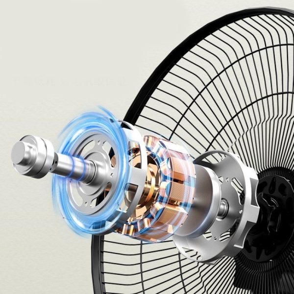 Ventilator cu picior Inteligent 3 în 1, Control prin Aplicație și Telecomandă, 7 Viteze, Timer, 50W, afisaj LED, Oscilație orizontala - imagine 6