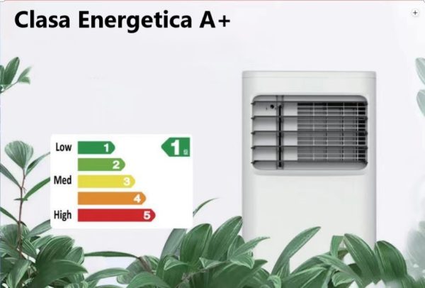 Aparat de aer Condiționat Portabil United Star, 7000 BTU, Răcire, Încălzire, Dezumidificare, Clasa A, R290, Cu Telecomandă - imagine 4