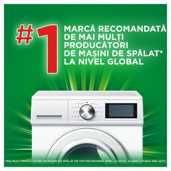 Detergent de rufe lichid Ariel parfum de Lenor Unstoppable, 70 Spalari, 3.5L - imagine 4