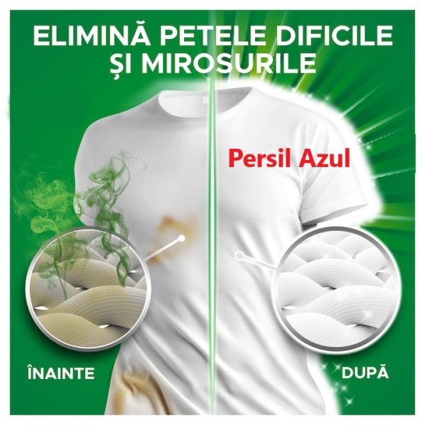 Detergent de rufe lichid Persil Azul Branco, universal gel, 100 spalari, 4.5L - imagine 2