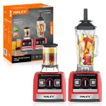 Blender Profesional 2L, 2000W, 15 Trepte de Viteză, 2 în 1, Funcție Autocurățare, Mixare Rapidă