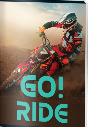 Caiet A5 Matematica 60g 80 de File 160 pagini Go Ride