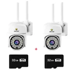 set 2 camere supraveghere Jortan WIFI Full HD