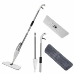 Mop cu functie de pulverizare Husa detasabila microfibra, Rezervor Apa, Curatare Eficienta, Pentru Gresie Parchet si Podele