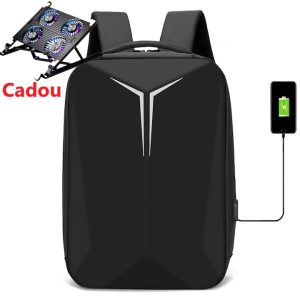 Rucsac laptop Legion gaming Multifunctional, compatibil cu laptop 15.6'', port USB de incarcare, Impermeabil, rezistent la zgarieturi, perne aerisire, spatios, unisex, Negru, XPD