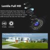 lentile detectie miscare camere supraveghere Jortan WIFI