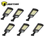 Set 6 x Lampi cu Incarcare Solara 8 celule 150W, Acumulator 2400mAh 160 LED-uri COB, telecomanda, Senzor de Miscare, Autonomie mare