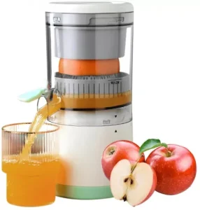 Storcator Electric Portabil Fructe și Legume, 45W, 500 ml, Încărcare USB, Mixer Sanatos pentru Sucuri Fresh oriunde