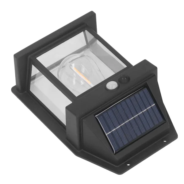 Lampă Solară LED de Perete Tip Felinar Iluminat Exterior cu Senzor de Mișcare 8m, 3 Moduri Inteligente de lumina, Rezistență IP65, Fără Fir, Ideală pentru Curte și Grădină - imagine 11