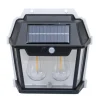 lampa solara de perete exterior led cu 2 becuri