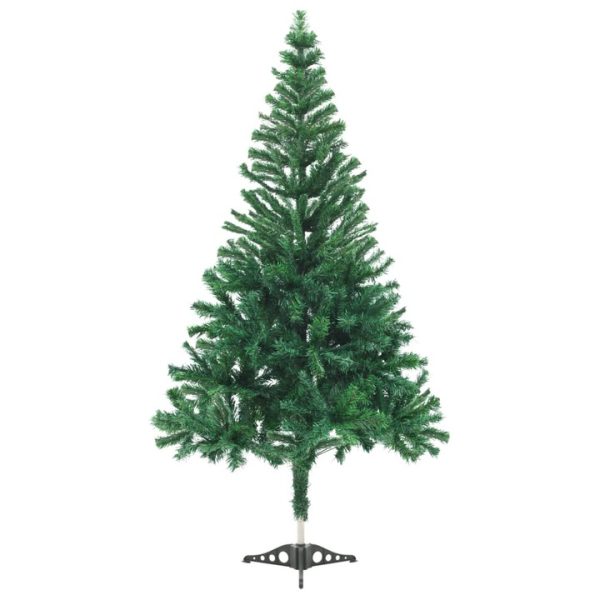 Brad Artificial de Craciun 150cm,Christmas Tree, PVC, ramuri dese, suport metalic inclus