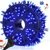 instalatie led rola 100m albastru