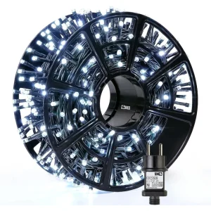 Instalatie Led Rola 150m, 750 LED Lumina Alb Rece, Decorativa pentru Interior și Exterior Protectie la Apa