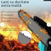 mini fierastrau electric cu lant dur