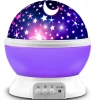 Proiector Star Master 3D Lampă Decorativă, Rotativa 360 Grade Cu 17 Moduri Proiecție Luna si Stele