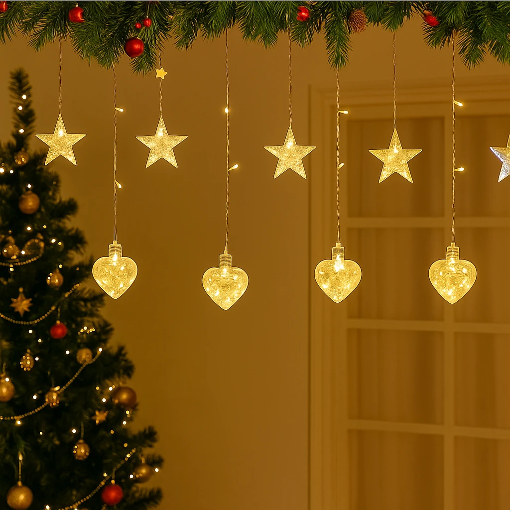 instalatie luminoasa led de craciun 3x1.5m