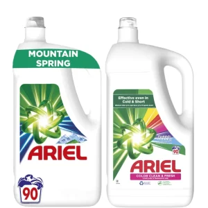 2x-detergent-lichid-ariel-color 4.5l ariel mountain spring 4.5L