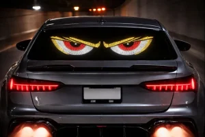 lumini led auto devil eyes usb ochi