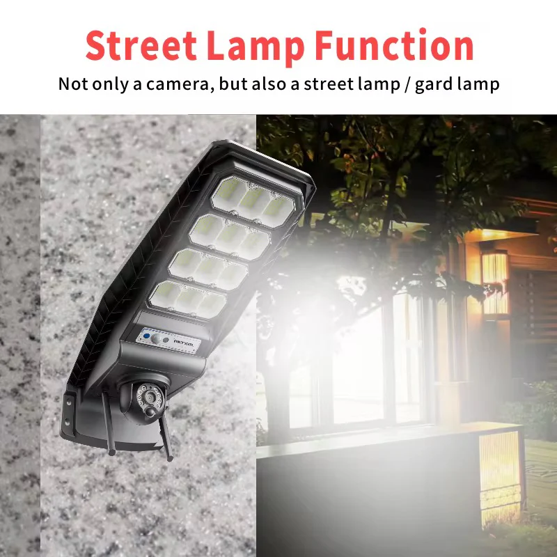 Cameră de Supraveghere 4G Jortan 4MP Ultra HD cu Lampă Solară 400W, Vedere Color Noaptea, Control din Telefon - imagine 4