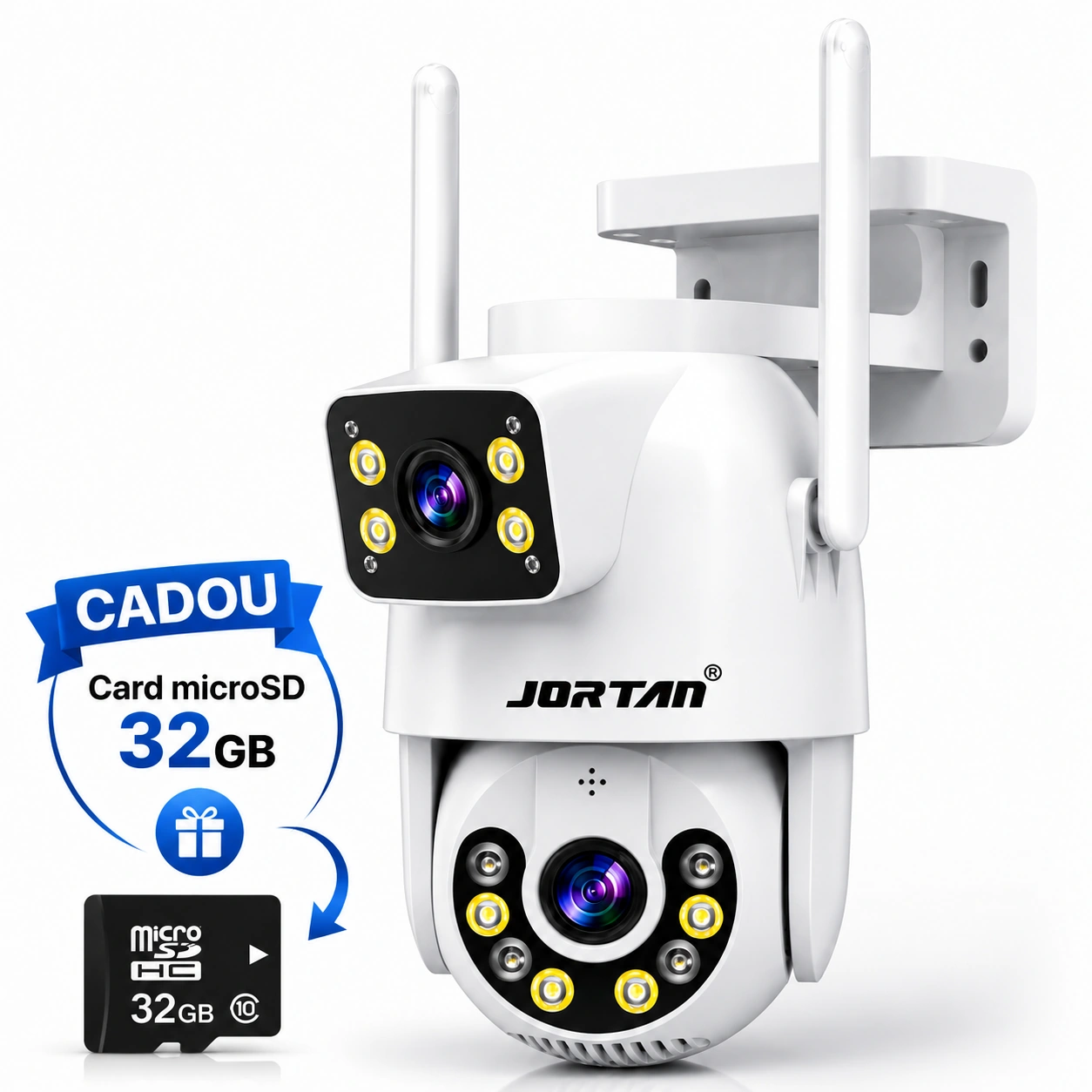 camera supraveghere 8k jortan duala ultra hd 8mp vedere color