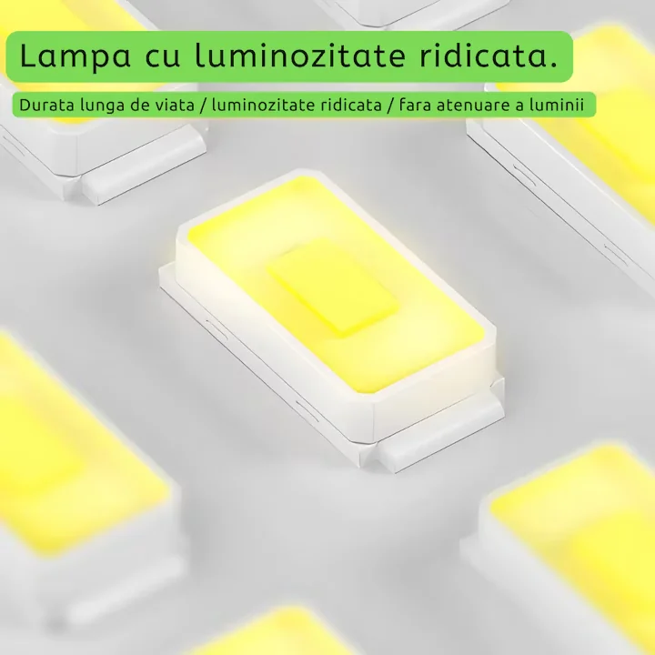 Set 2X Proiector solar LED 200W Jortan, 9000 Lumeni Ultra light cu Telecomanda, Suport prindere inclus, Panou Fotovoltaic, Autonomie Mare, Senzor de lumina Protectie IP66 - imagine 5