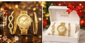 set ceas dama 3 piese 2 bratari