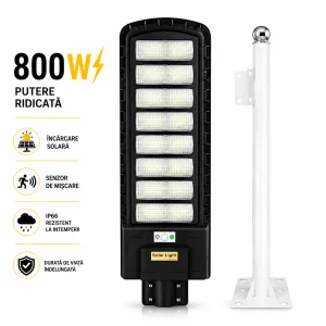 lampa solara stradala 800w jortan pro light