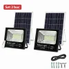 set 2x proiector solar 100w pro light 7600 lumeni
