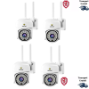 set 4x camera de supraveghere wifi 3mp jortan rotire rapida