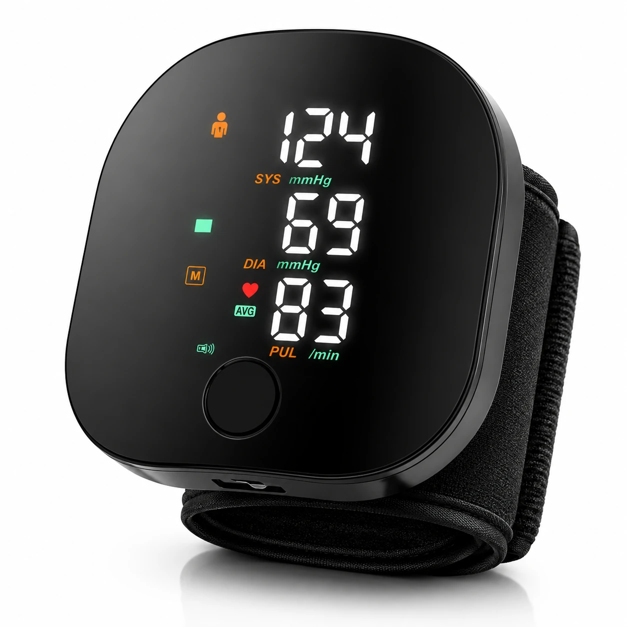 tensiometru digital de incheietura inteligent cu ecran led