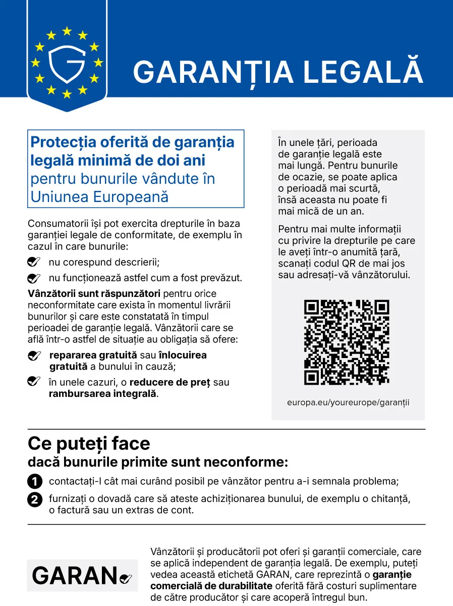 Drepturile tale la garanție