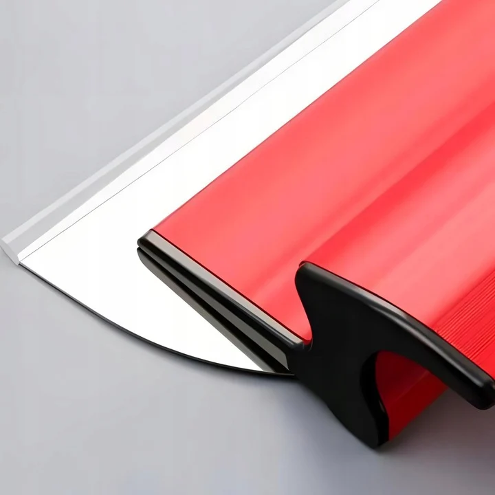 Gletieră Profesională pentru Aplicat și Nivelat Glet, 60 cm, Lamă Flexibilă din Oțel Inoxidabil, Mâner Ergonomic Antiderapant, pentru Finisarea Pereților și Tavanelor - imagine 8